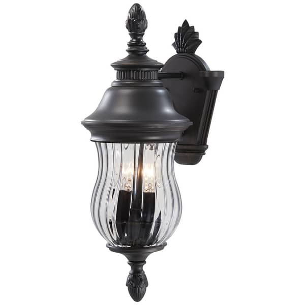 slide 2 of 5, The Great Outdoors 2 Light 18.25" Height Outdoor Wall Sconce from the Heritage