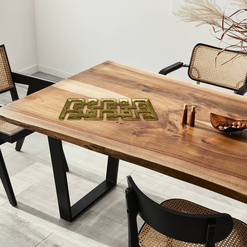 Decorative Handmade Aluminum Modern Tray