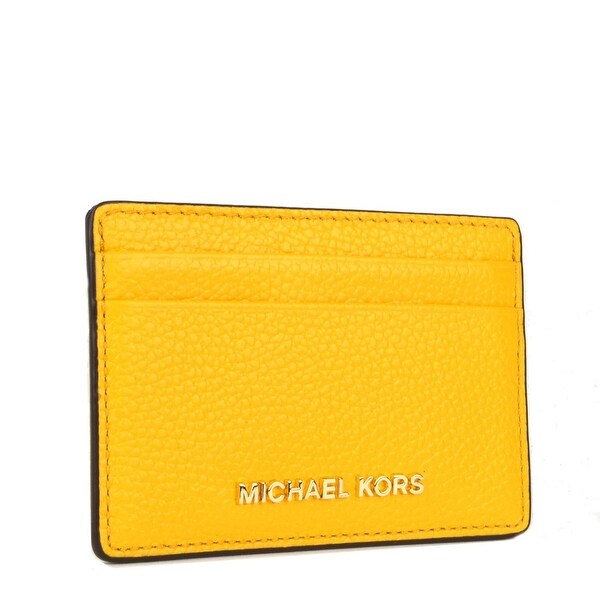 michael kors yellow wallet