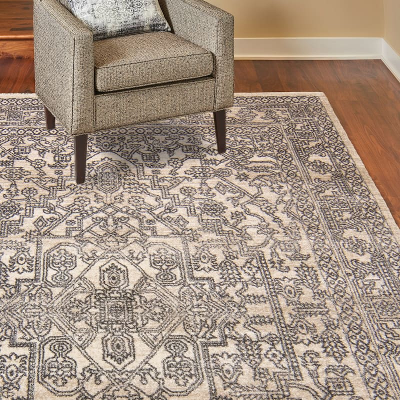 Gertmenian Maison Transitional Quality Polypropylene Plush Indoor Area Rug Collection