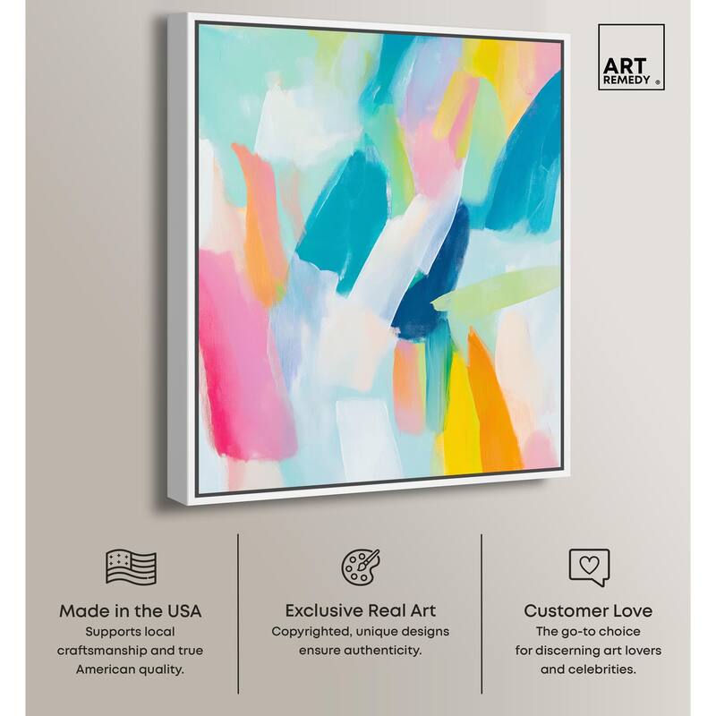 Whirlwind of Color I Canvas by Art Remedy