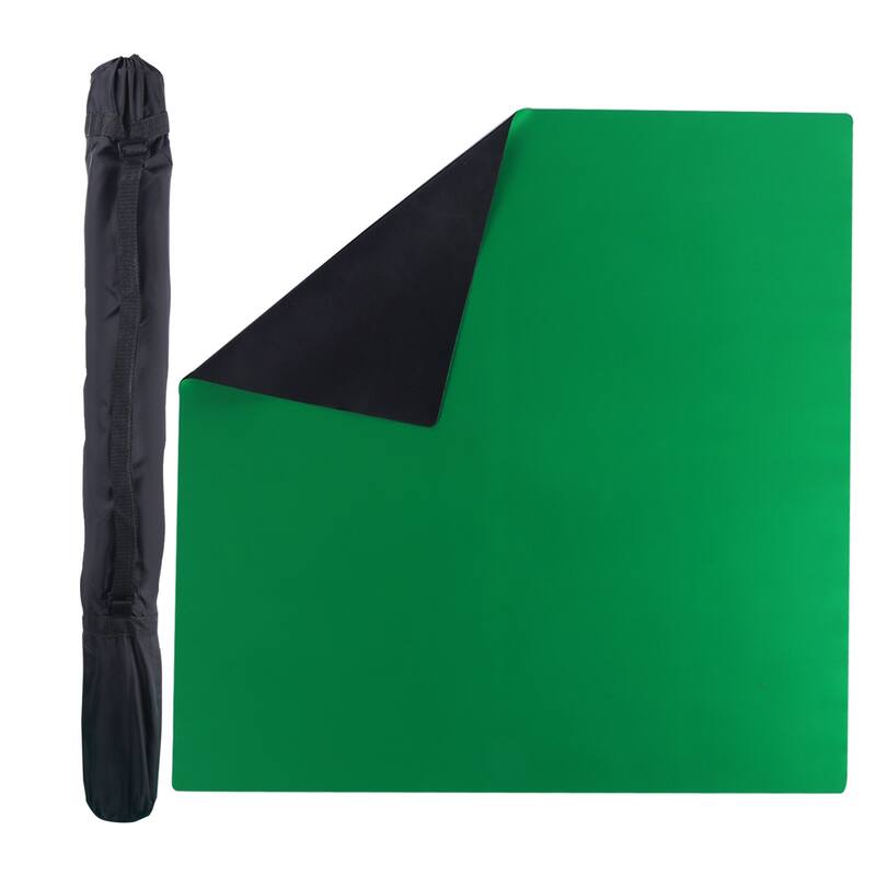 GSE™ 32"x32" Rubber Anti-Slip Mahjong Mat, Poker Cards Game Cover, Domino & Board Game Tabletop Mat - Green