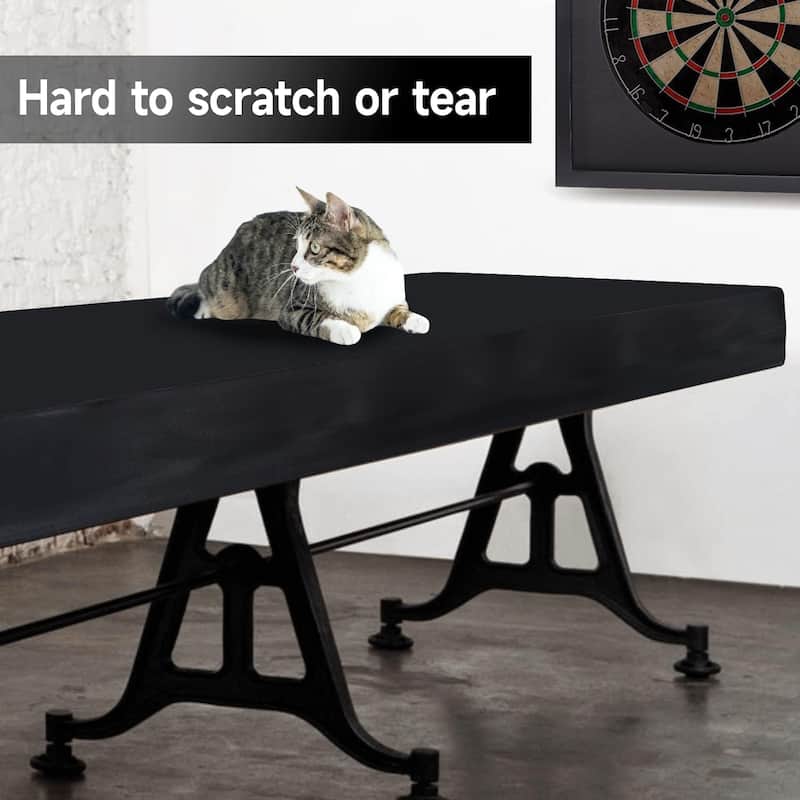 GSE™ 14ft Heavy-Duty PU Leatherette Shuffleboard Table Cover for 14-foot Shuffleboard Table