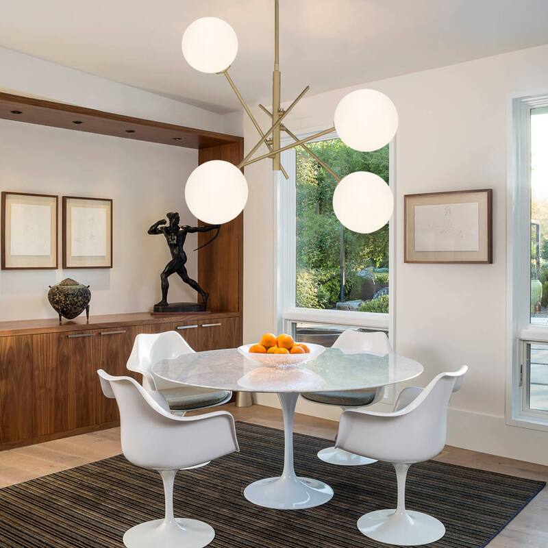 Caucy 4-Light Sputnik Modern Chandelier-UL - 32 inches