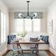 Belladepot Modern Full-angle Adjustable Chandelier with Smoked Glass Shades