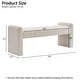 preview thumbnail 36 of 60, Boucle Bedroom Bench with Channel Tufted Modern Entryway Bench Window Bench End of Bed Bench