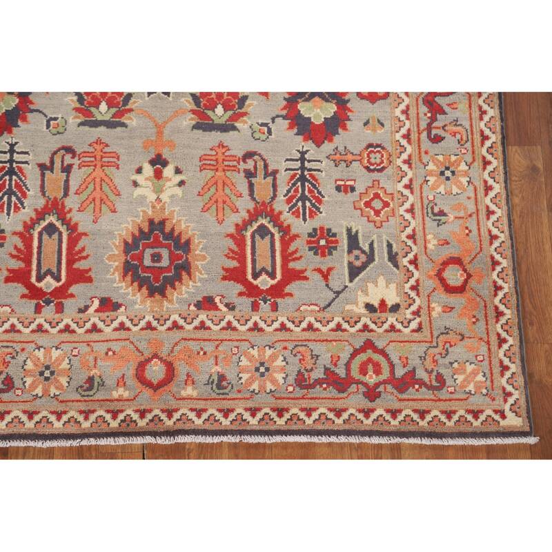 Kazak Area Rug Handmade Bedroom Wool Carpet - 4'9" x 6'10"