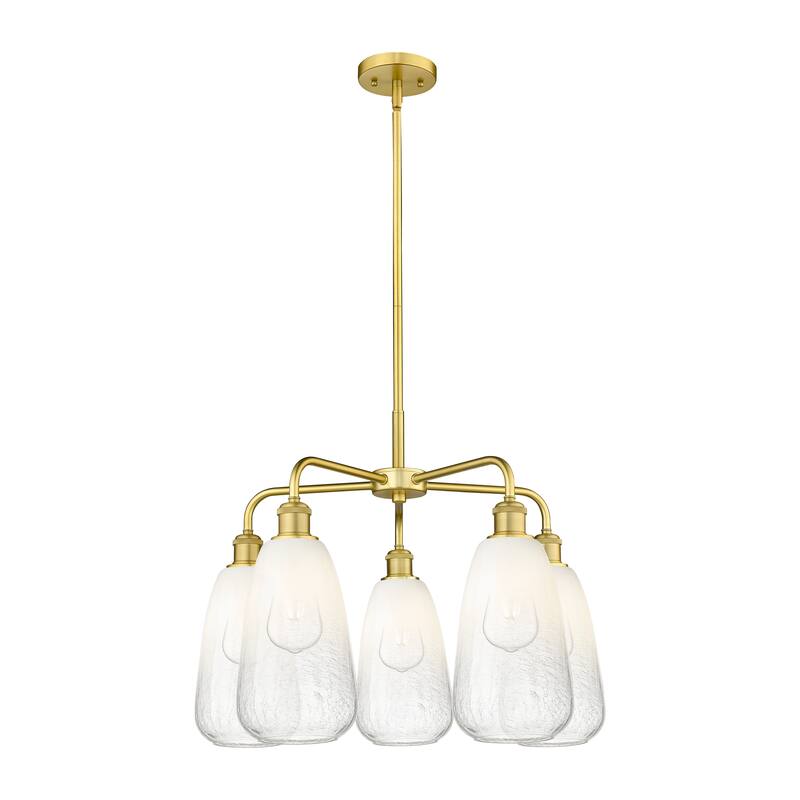Innovations Lighting Endless Possibilities Ballston - Brookhaven Almond - 5 Light 25" Stem Hung Chandelier