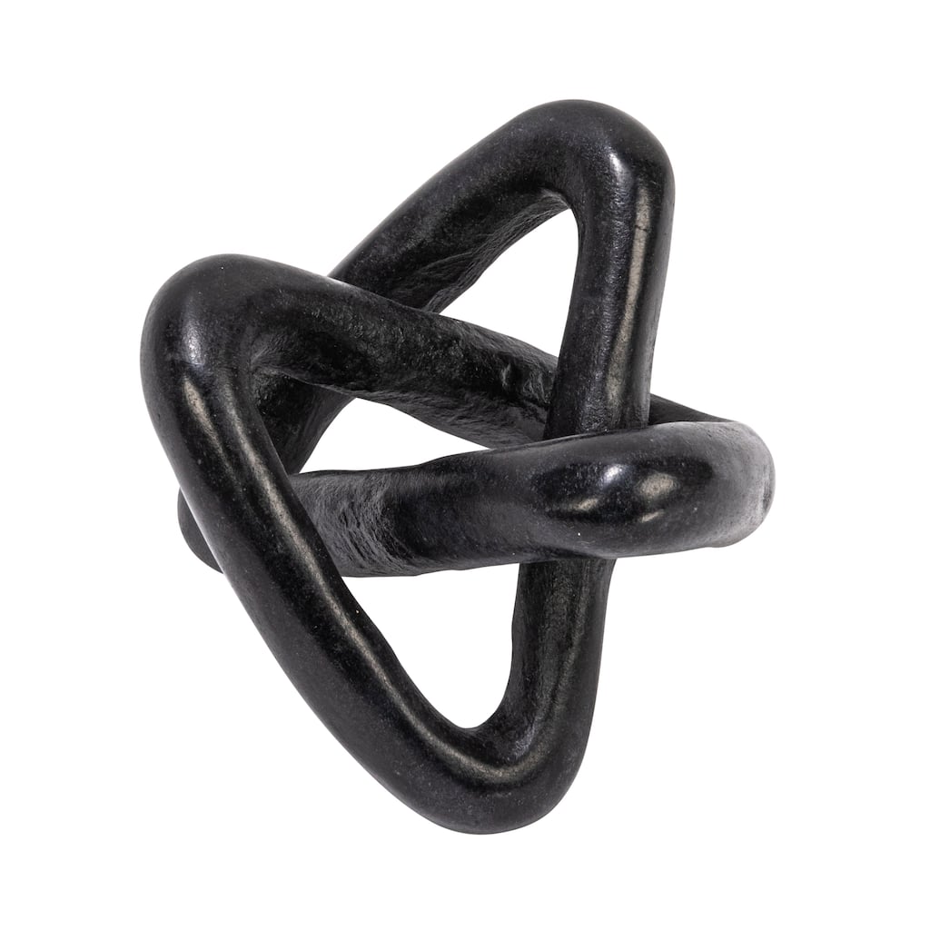 Decorative Marble Link Knot - 3.5"L x 3.5"W x 3.5"H