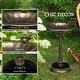 preview thumbnail 4 of 6, Outsunny 28" Antique Bird Bath with Planter Pedestal, Vintage Decorative Birdbath Bird Feeder Bowl, Decoration Yard Statue