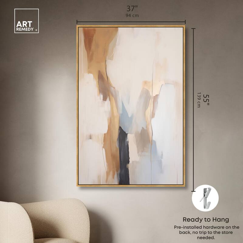 Sandstone Stillness II Canvas by Art Remedy