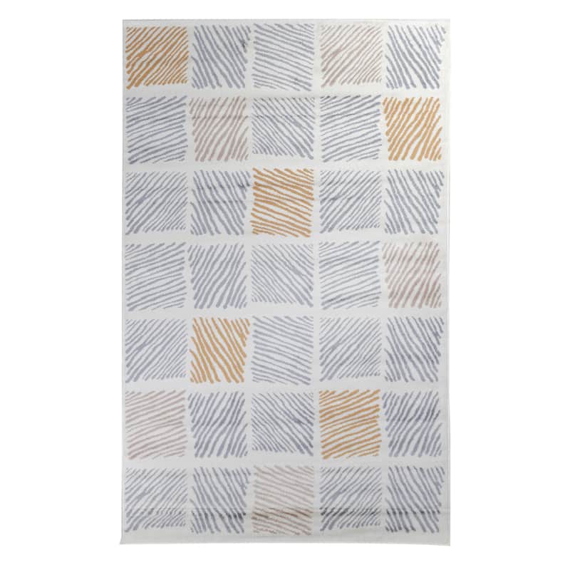 Superior Modern Geometric Indoor Area Rug