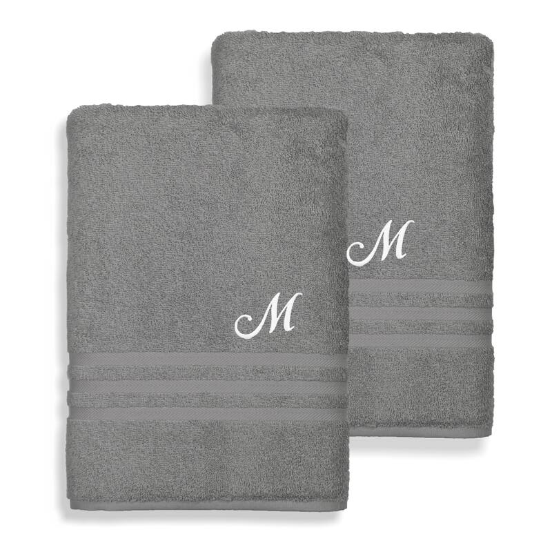 Authentic Hotel and Spa 100% Turkish Cotton 2PC Denzi Bath Sheet Set. - M