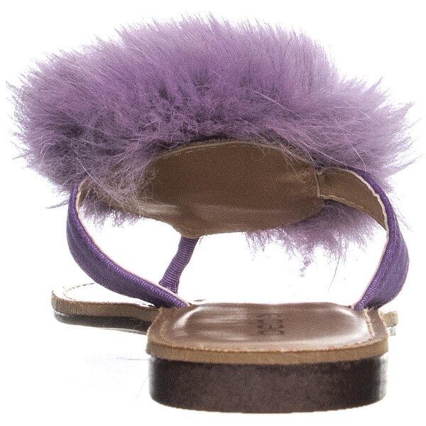 bebe katerina pom pom thong flat sandals