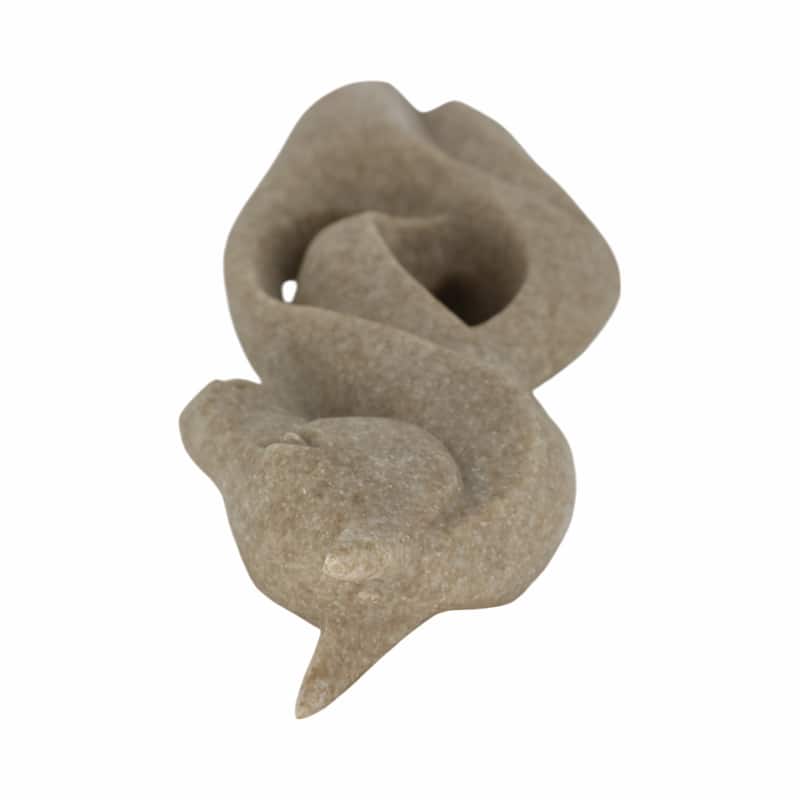Decorative Horse Sculpture for Home Decor - Unique Decorative Objects - Beige - 7" x 4" x 15"