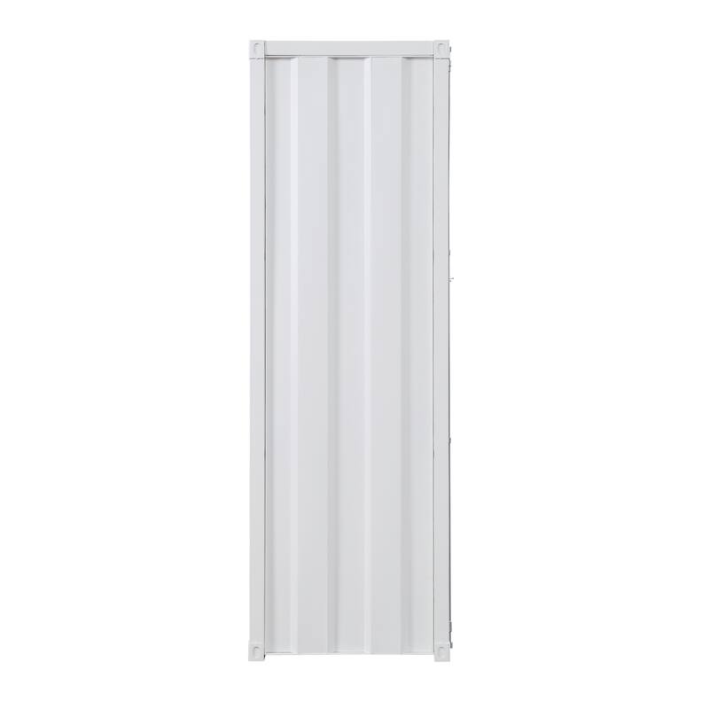 Cargo White Finish Wardrobe