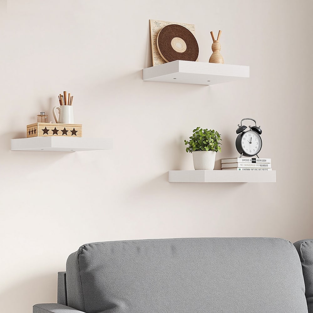 Homy Casa Wall-Mounted Floating Shelf, Compact & Lightweight, 1.2"