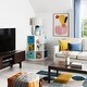 preview thumbnail 7 of 10, RiverRidge Kids Corner Playroom Cabinet with 6 Toy Storage Cubbies and 3 Angled Shelves