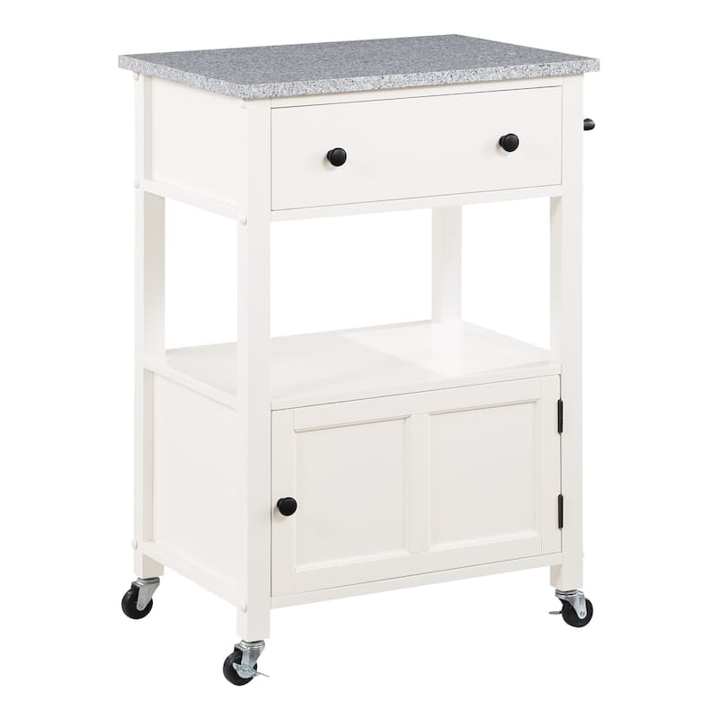 Fairfax Kitchen Cart with Granite Top
