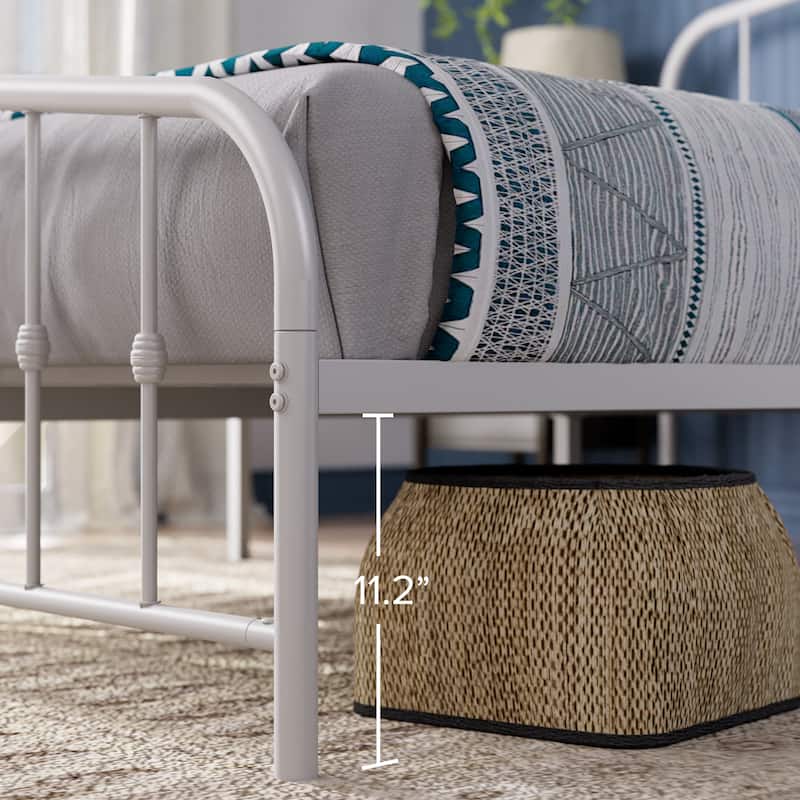 Priage by ZINUS Traditional Metal Platform Bed Frame