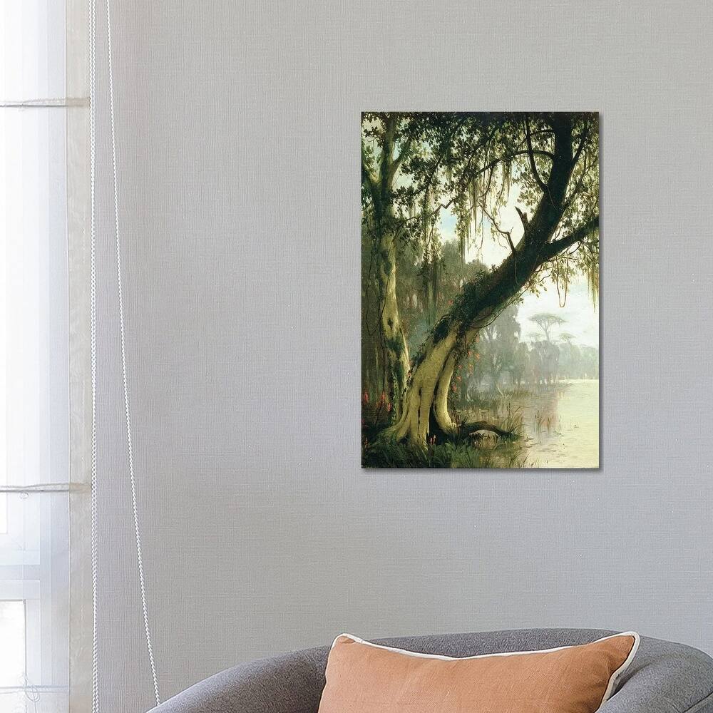 iCanvas "In the Bayou " by Joseph Rusling Meeker Canvas Print