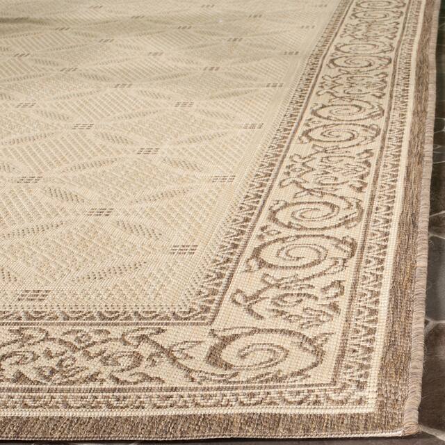 SAFAVIEH Courtyard Laurene Waterproof Patio Backyard Rug