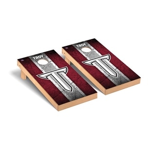 Troy Trojans Vintage Cornhole Board Set