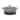 BergHOFF Neo Cast Iron 7qt. Round Dutch Oven 11" with Lid, Oyster