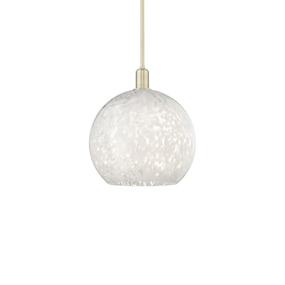 Innovations Lighting 716-1S-18-14 White Mouchette Pendant White