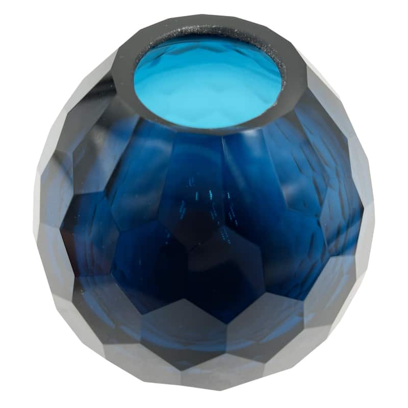 6" High Premium Contemporary Glass Bud Vase for Flowers