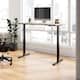 Option Natural Elm/Black Powder Coat