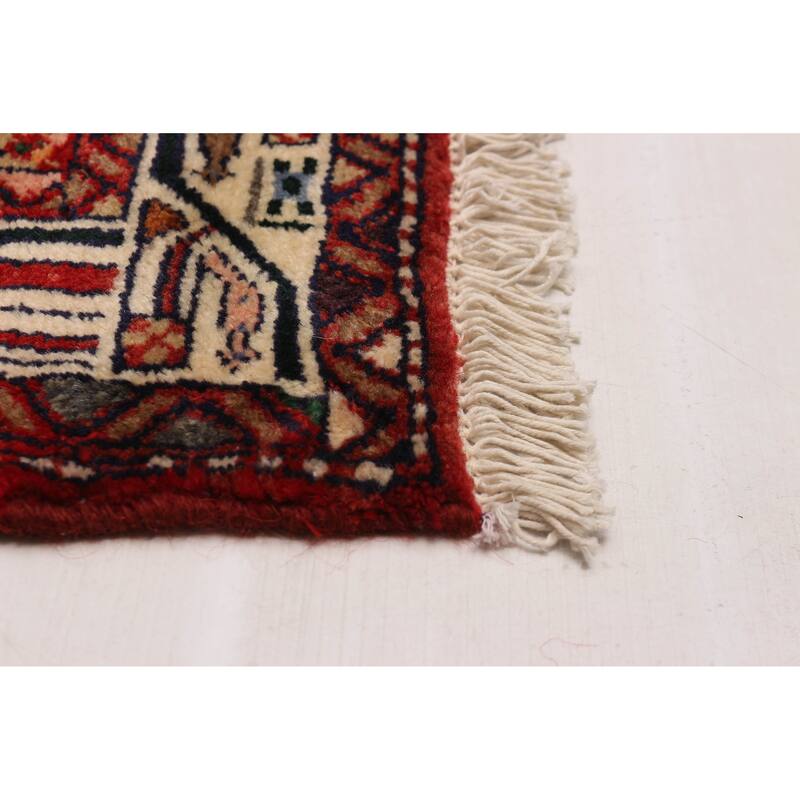 ECARPETGALLERY Hand-knotted Anadol Red Wool Rug - 3'3 x 5'8