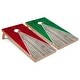 preview thumbnail 1 of 5, Red and Kelly Pyramid Outdoor Cornhole Set All-Weather 2x4 - Include ALL Accessories