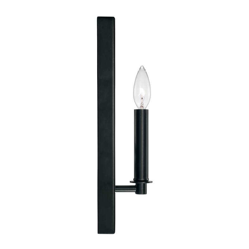 Avery 1-light Matte Black Wall Sconce