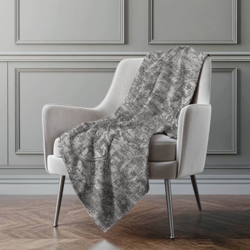 Premium Machine Washable ASB40 Vintage Global Sherpa Throw Blanket