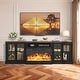 preview thumbnail 19 of 52, 98" Farmhouse TV Stand with 36" Fireplace for TVs up to 100"