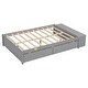 preview thumbnail 9 of 36, Full Size Bed with Storage Case and 2 Storage drawers
