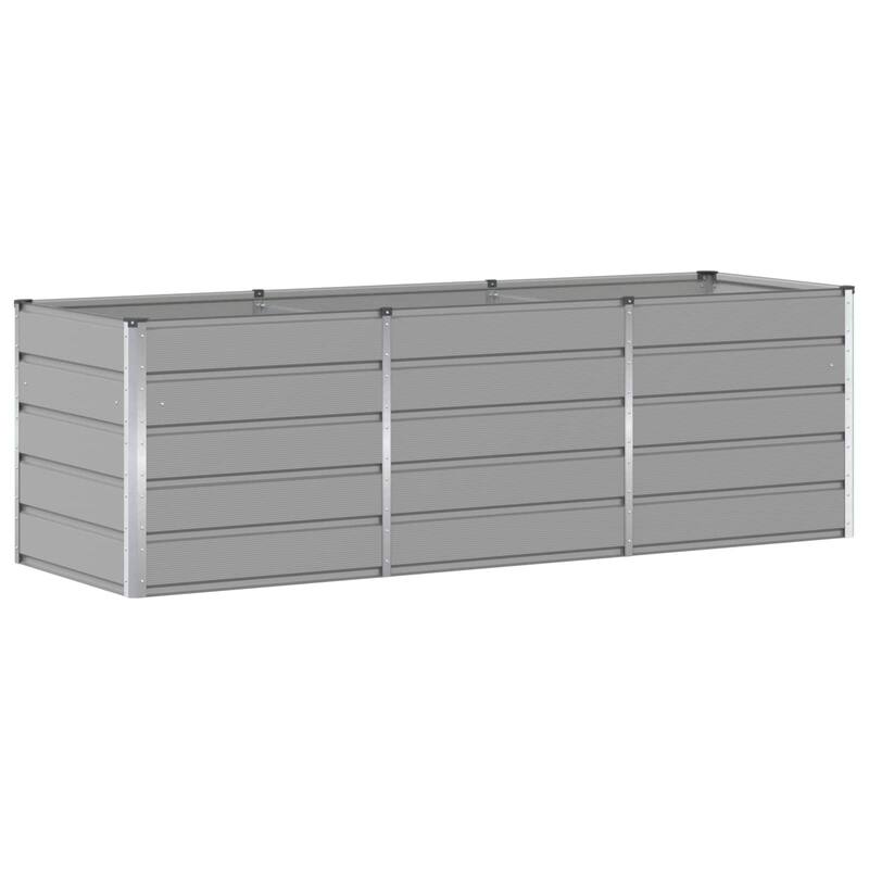 vidaXL Planter in Steel - 62.99 x 31.50 x 17.72