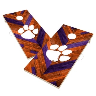 Clemson University Tigers Cornhole Board Set - Bed Bath & Beyond - 37239859