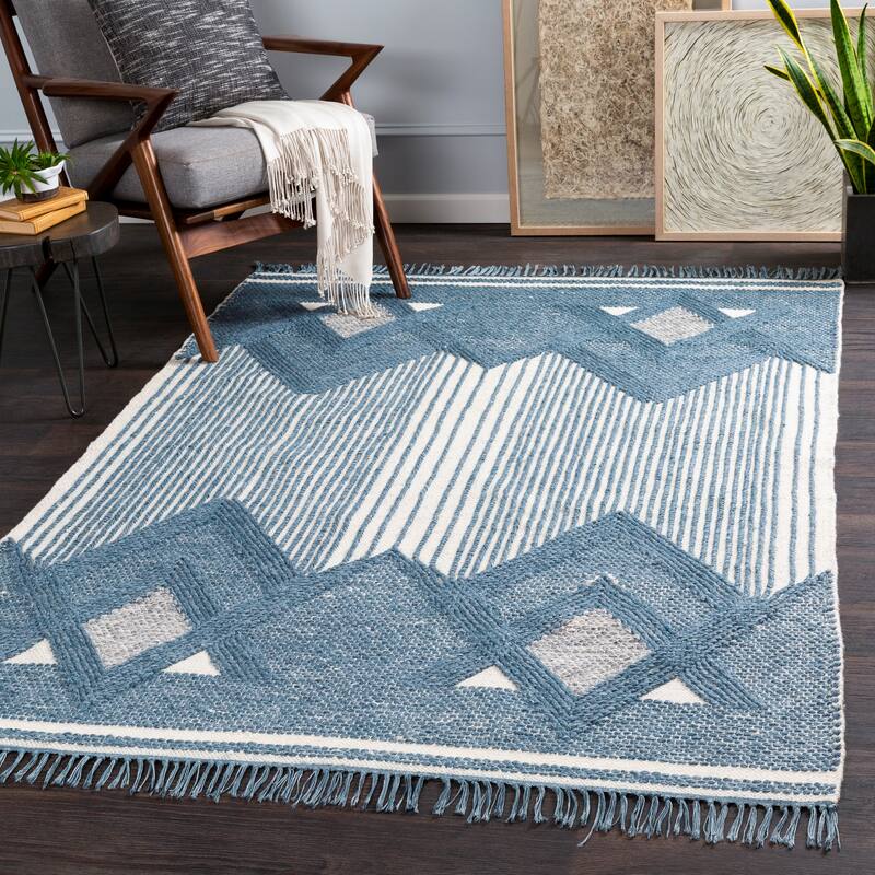 Artistic Weavers Rennie Global Geometric Area Rug - 2' x 3' - Blue