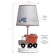 preview thumbnail 3 of 3, Bedtime Originals Construction Zone Truck Nursery Lamp with Shade & Bulb