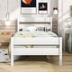 preview thumbnail 13 of 14, Twin Platform Bed with Headboard & Storage