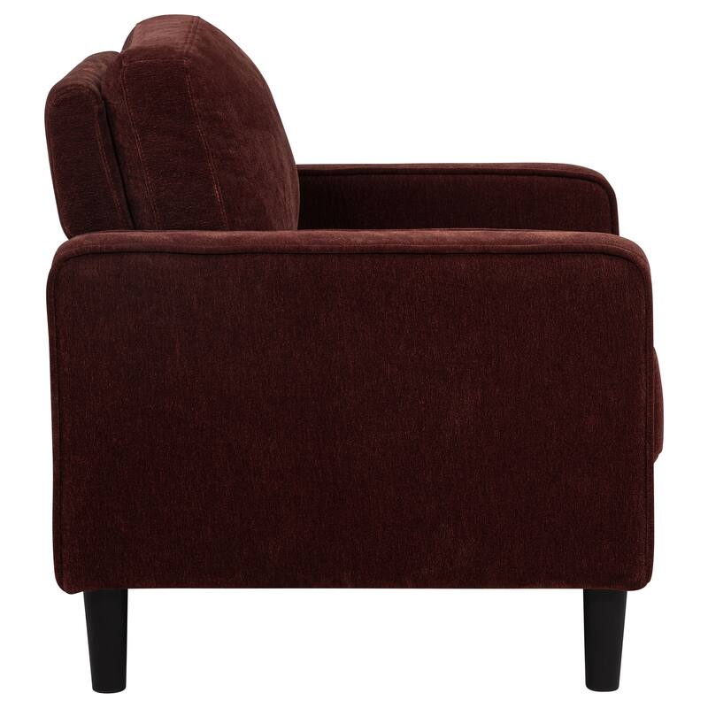 Ruth Fabric Upholstered Track Arm Sofa