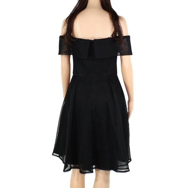 Shop Lumier By Bariano Womens Dress Black Size Small S Sheer Net