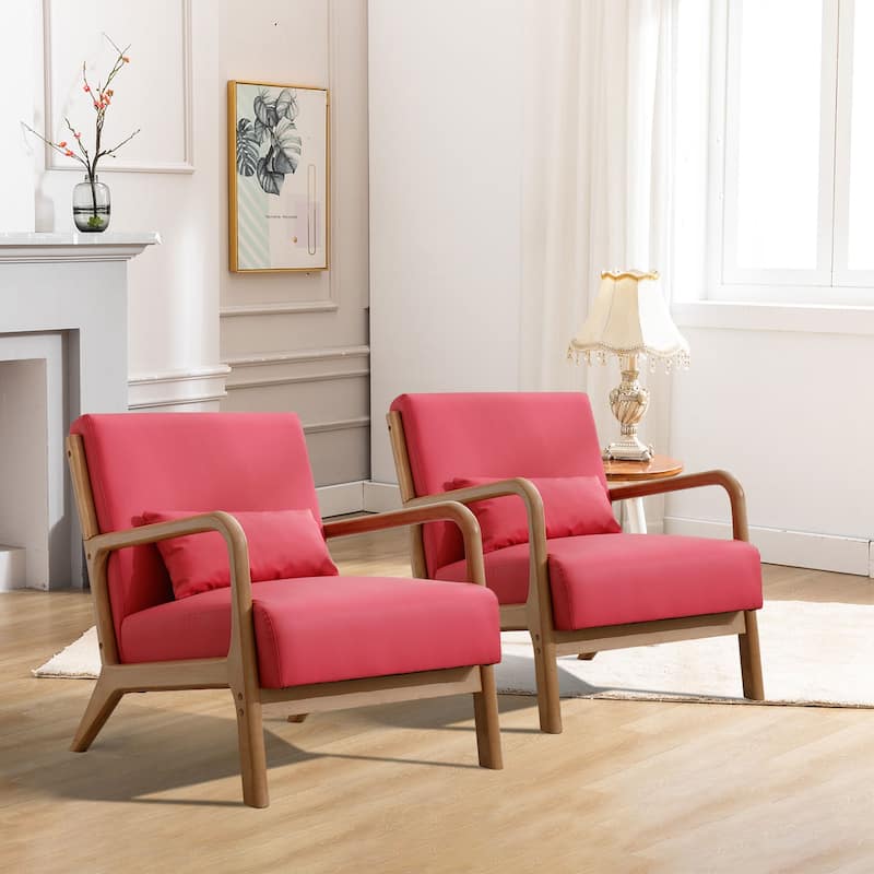 Aston Modern Solid wood Accent Chair for Living Room