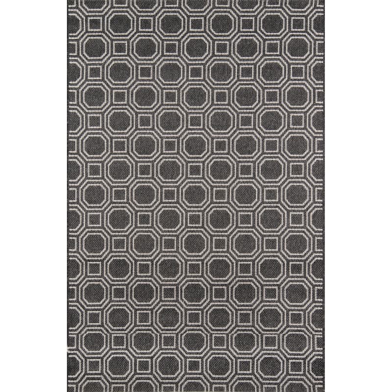 Erin Gates by Momeni Collection Downeast Camden Indoor/ Outdoor Rug - 6'7" X 9'6"