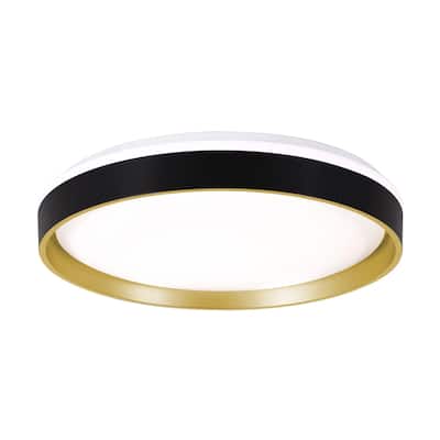AFX RNAF19LAJD1 Ceiling 19" Wide LED Flush Mount Drum Ceiling Fixture
