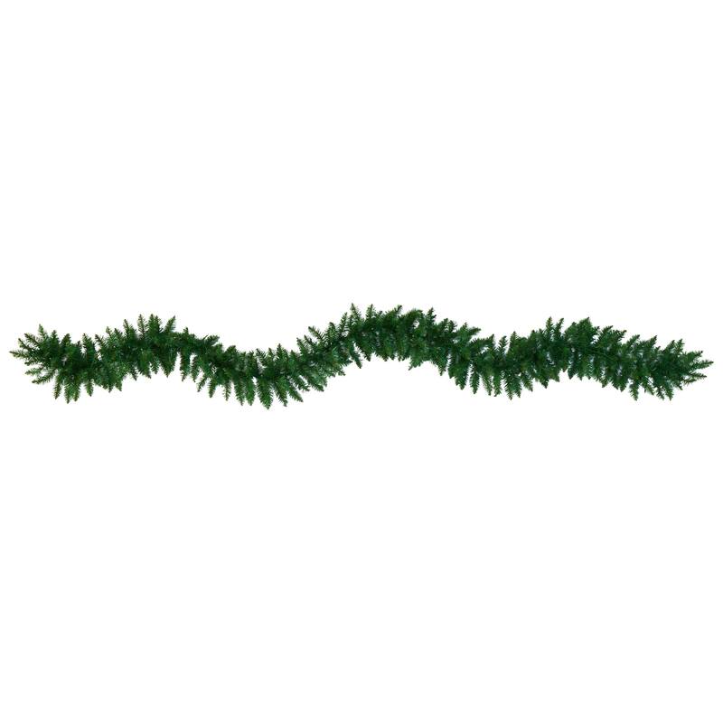9Ft Christmas Garland with LED Lights - Artificial Pine Holiday Decor for Home - 108