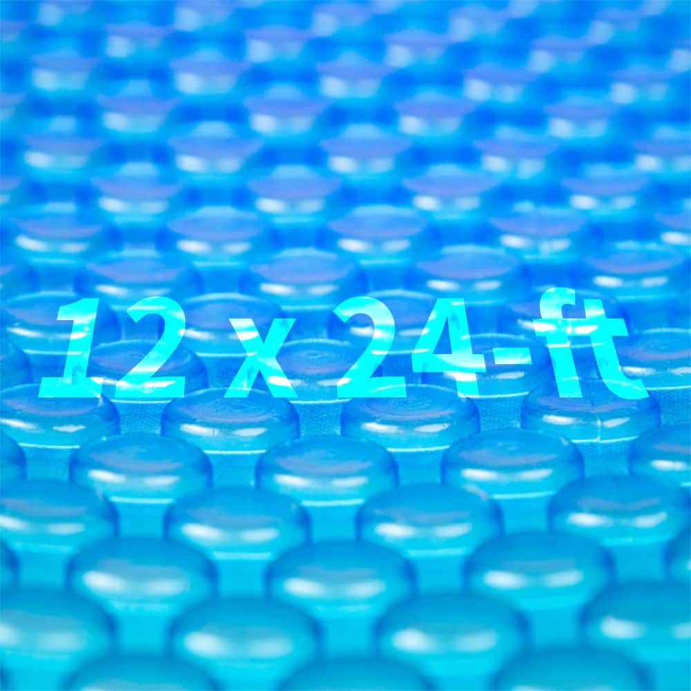 Blue Wave 12-mil Solar Blanket for Rectangular 12-ft x 20-ft In-Ground Pools