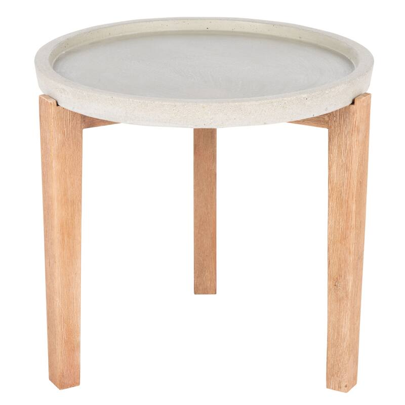 SAFAVIEH Outdoor Soraya Side Table - 21Wx21Dx19H